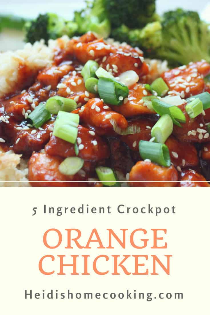 5 Ingredient Crockpot Orange Chicken 10 5 Ingredient Crockpot Orange Chicken Pin