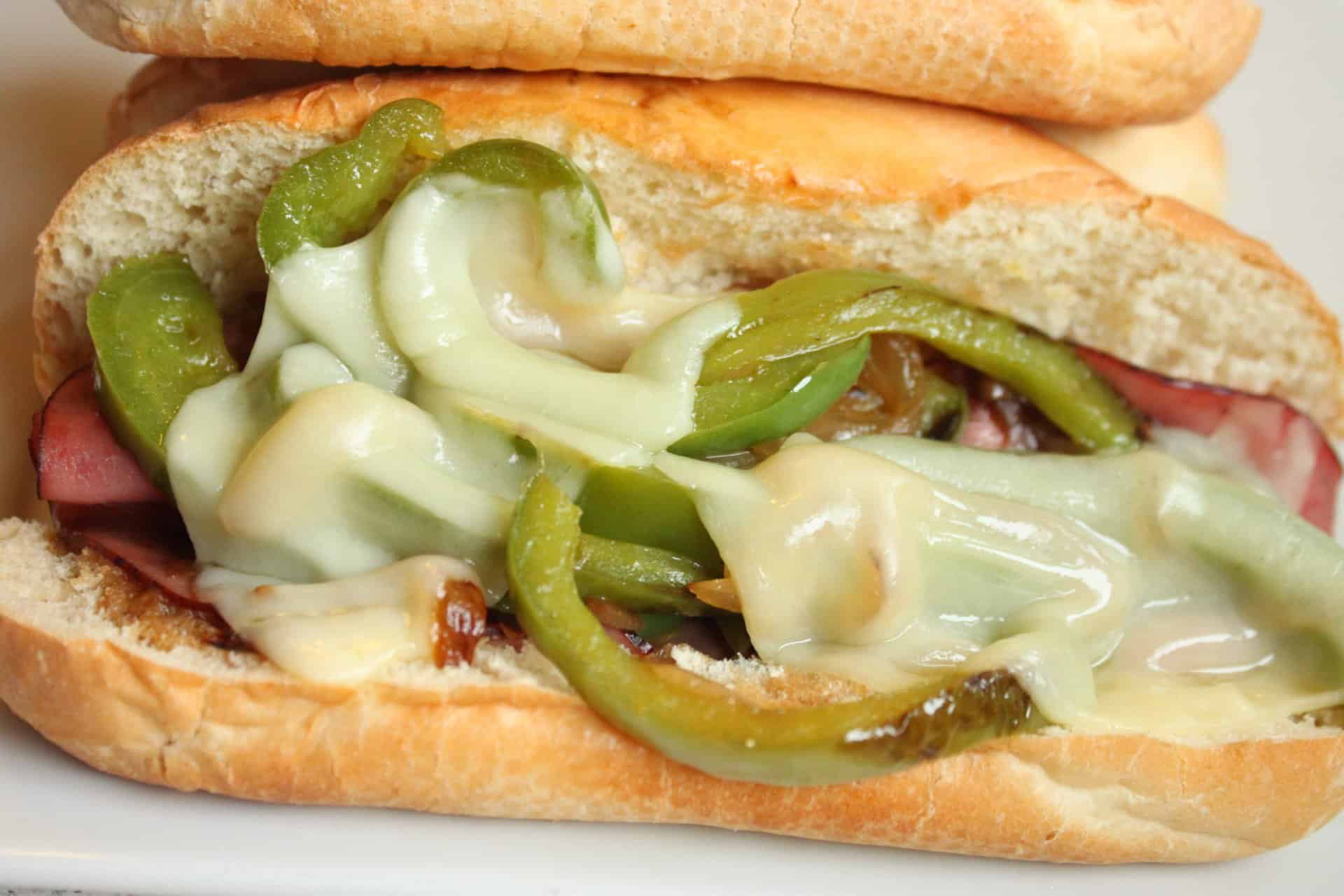 Make Mouthwatering French Onion Roast Beef Sandwiches in 10 Minutes 9 Cheese Melted onto French Onion Roast Beef Sandwich