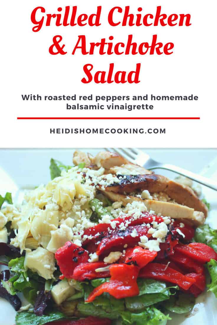 Flavor-Packed 30-Minute Grilled Chicken Artichoke Salad You'll Love 7 Grilled Chicken Artichoke Salad Pin