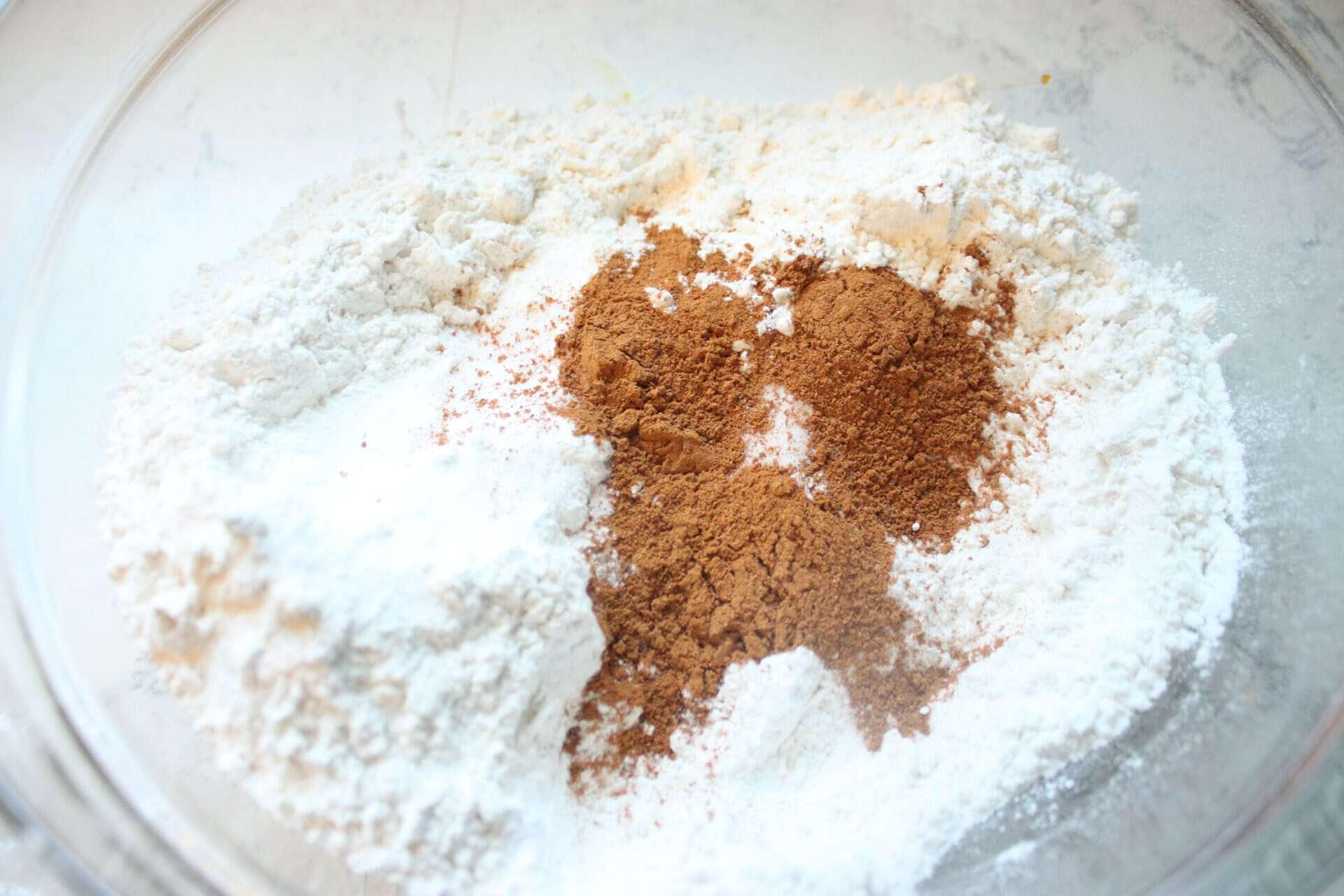 Flour, Baking Soda, Salt, Pumpkin Spice