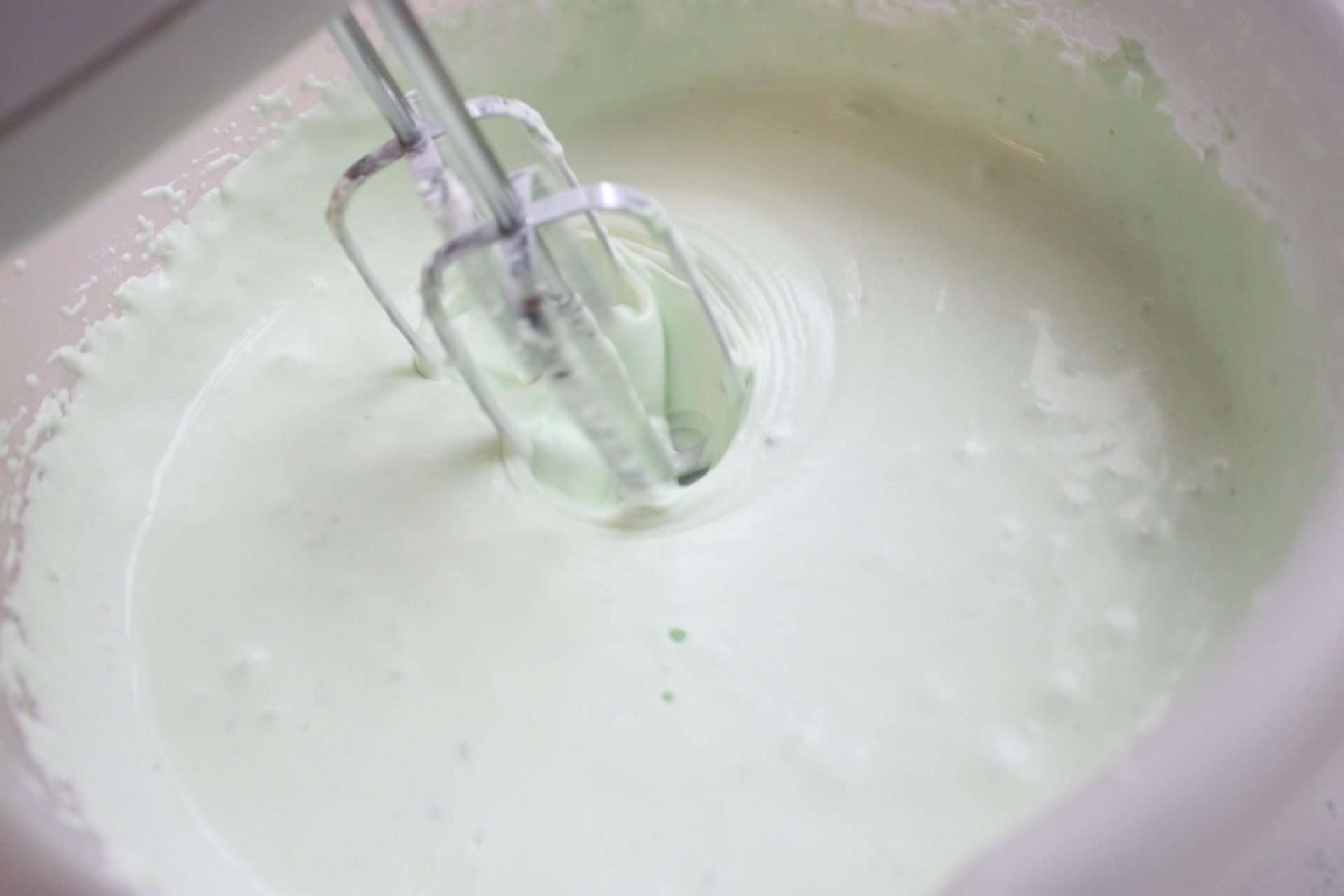 Mixing Pistachio and Coconut Ingredients Together